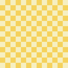 Yellow checkered abstract background 