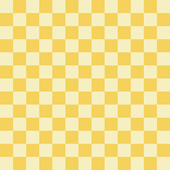 Yellow checkered abstract background 