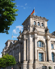 Fototapeta na wymiar Reichstag in Berlin 