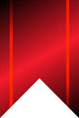 모서리 장식 리본요소. 경조사, 경사, 수상, 대회 장식용 리본 이미지 그래픽