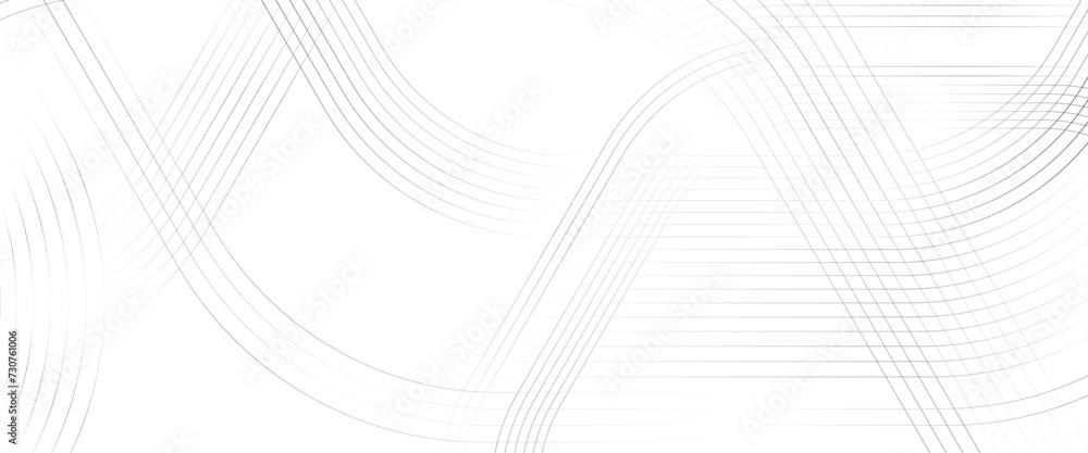 Aufkleber vector abstract geometric white transparent background with circle shape, modern white abstract mode