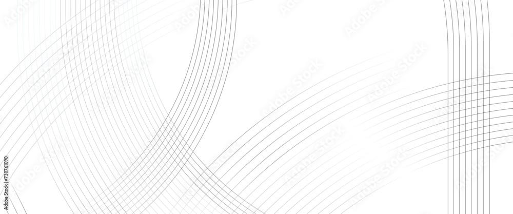 Poster vector abstract background with white color technology concept geometric line transparent background