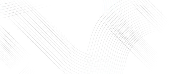 Vector Abstract geometric white Transparent  background with circle shape, modern white abstract modern dynamic lines banner.