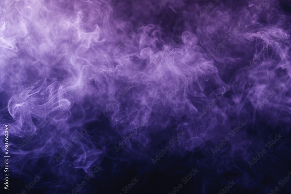 Poster close up view of smoke on a black background. versatile image that can be used for various purposes