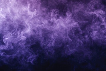 Close up view of smoke on a black background. Versatile image that can be used for various purposes
