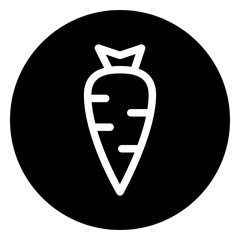 carrot glyph icon