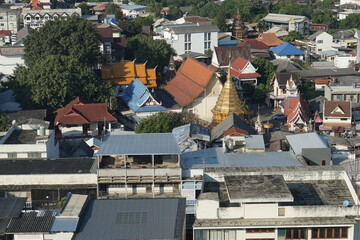 view of the town of the city Chiang Mai