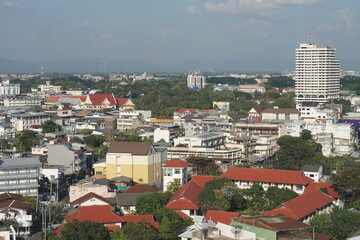 view of the town of the city Chiang Mai