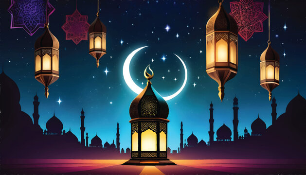 eid mubarak greeting card
