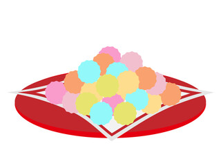 ひな祭りに食べるひなあられ