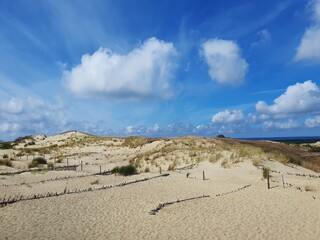 Panorama of the dunes