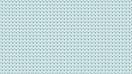 seamless small blue and gray balloon style pattern on pastel blue color background - obrazy, fototapety, plakaty