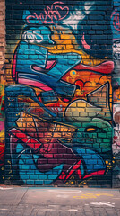 graffiti on the wall