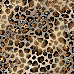 leopard skin background