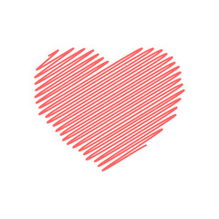 Fototapeta na wymiar Heart icon vector. love illustration sign. romance symbol.