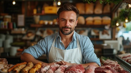 Meat Market Man: A Glimpse into the World of Artisan Meats Generative AI