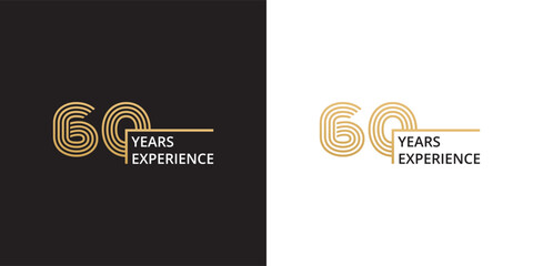 60 years experience banner