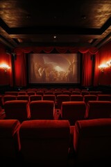 Obraz premium Cinema hall