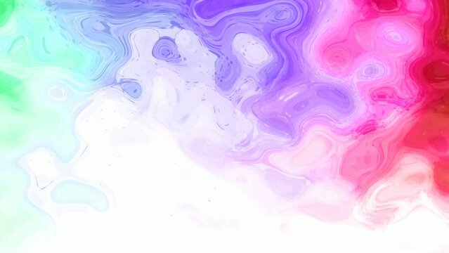 Abstract liquid background animated .Abstract fluid waves motion background.