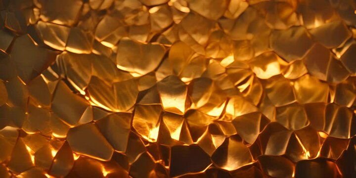 gold metal background seamless golden mesh background golden grunge paper golden gold foil. texture 4K video