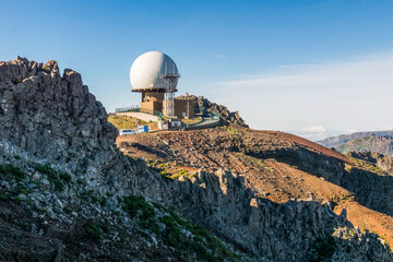 Pico do Arieiro on Madeira Island, Portugal
