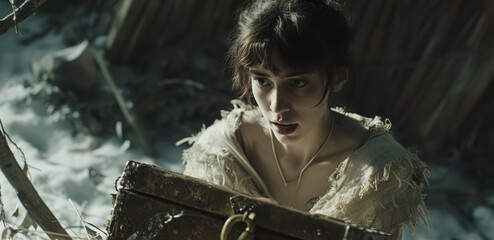 pandora, pandora's box, greek, mythology, history, greek mythology, woman, box, evil,