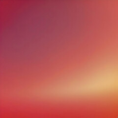 Peach, orange, and red color gradient background.