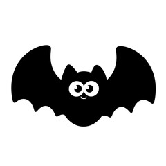 Flying bat Icon.