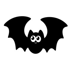 Flying bat Icon.
