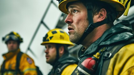 Fototapeta premium Coast Guard Rescue Team in Action. Generative ai