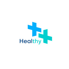 Obraz premium Cross and plus icon medical logo. Letter t logo for business, science, healthcare, medical, hospital and doctor letter design vector