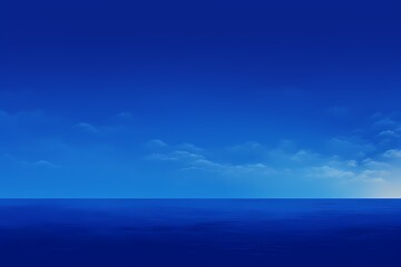 Strikingly beautiful empty solid color background with a deep royal blue reminiscent of the evening sky
