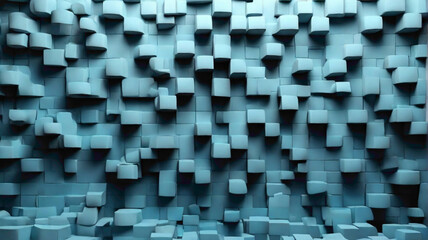wall background in blue and brown color 3d wall background abstract background 