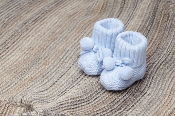 baby booties, for newborns, the first shoes for delicate feet