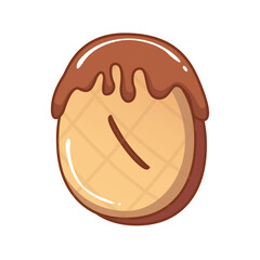 3D Chocolatte Ice Cream Number 0