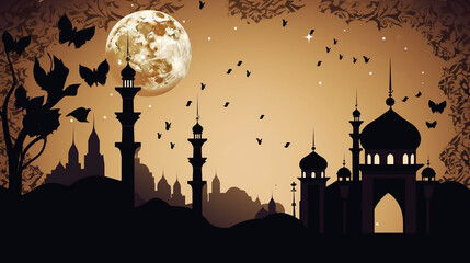 Ramadan Mubarak illustration