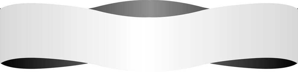 그라데이션 리본 제목 요소 이미지. 다양한 컬러의 리본끈 이미지 제목이나 글장식에 활용도가 높음