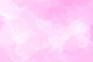 Abstract background Pink watercolor background painting with abstract fringe and bleed paint drips and drops, painted paper texture design