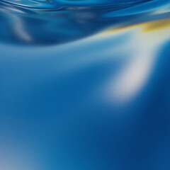 blue sea color gradient rough abstract background shine bright light and glow template empty space , grainy noise grungy texture