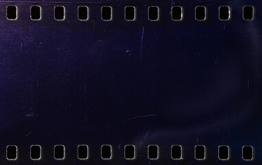 Close-Up View Of An Old 35mm Vintage Film