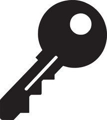Key Silhouette Icon