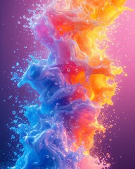 Colorful Splash: A Monthly Celebration of Creativity and Art Generative AI