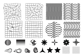 y2k outline design element 