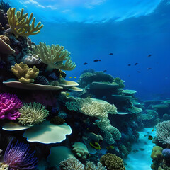 Coral reef, ai-generatet