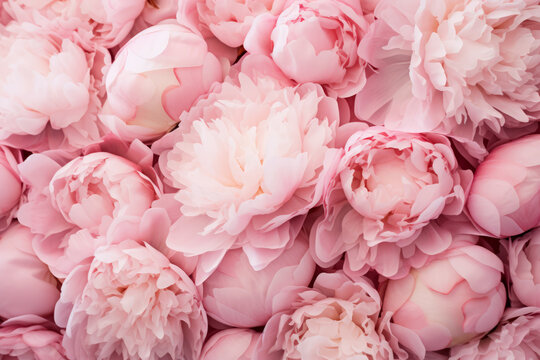 Fondo de crisantemos rosados.