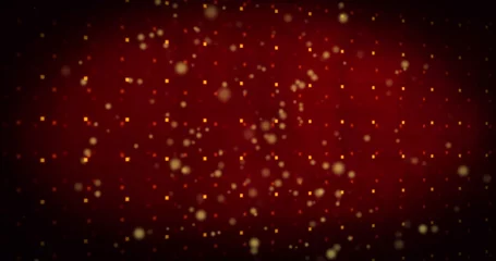  Image of red background with moving dots © vectorfusionart