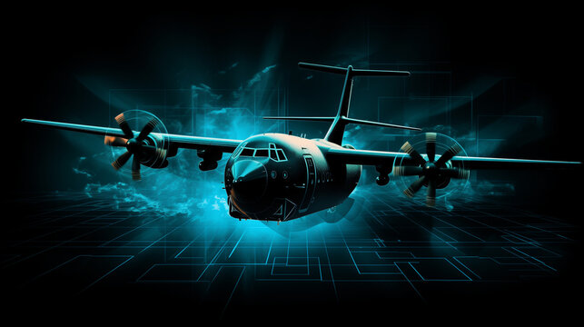 C27-J Aircraft, Airplane.