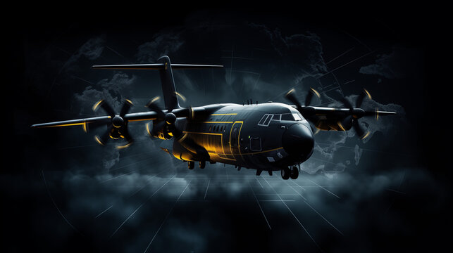 C27-J Aircraft, Airplane.