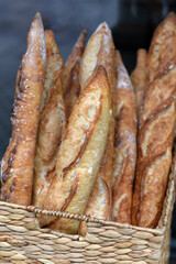 Fresh aromatic bread. Lots of baked goods