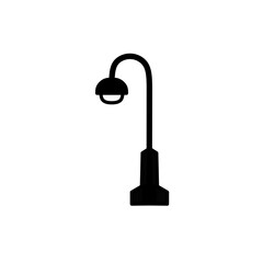 Street lamp icon design 